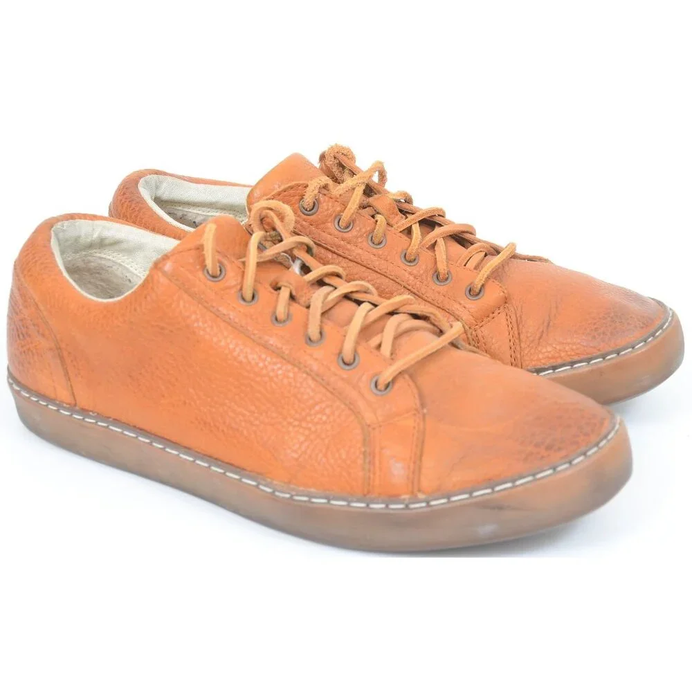 UGG Australia Men's 10.5M Kolman Leather Sneaker Low-top Lace Up Preppy Nautical